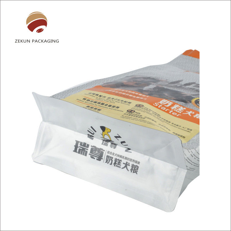 Warmpresse Versiegelung Lebensmittelverpackung Tasche Gravure Druck Reißverschluss Top Matte oder glänzende Oberfläche