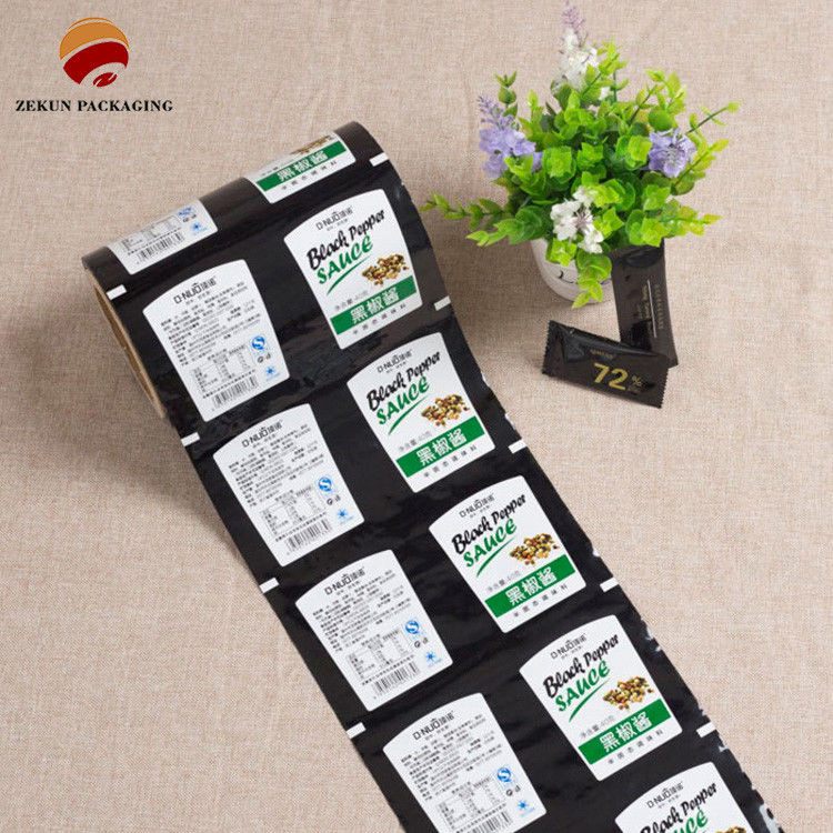 Anpassungsfähige Pantonfarbe Flexible Verpackung Rollstock Blickfangendes Design
