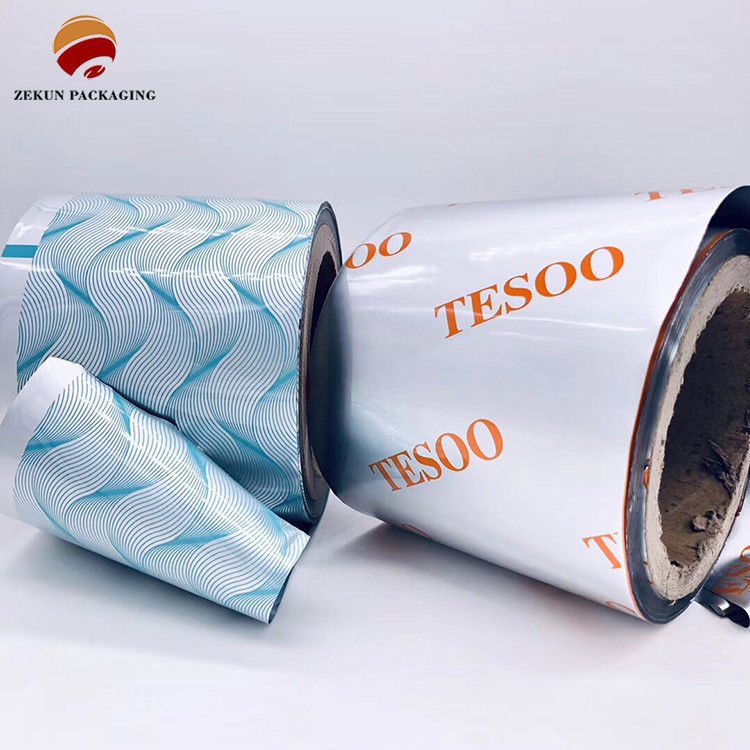 Individuell gedruckte flexible Verpackungsrollen für Barriereeigenschaften Feuchtigkeit/Sauerstoff/UV-Widerstand durch den Kunden