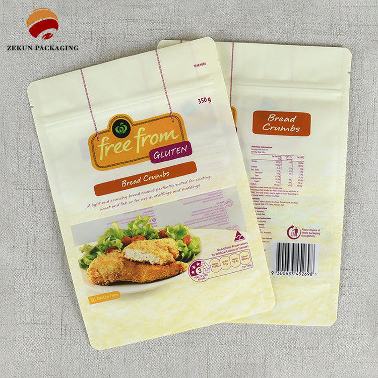 Druckschmiede Lebensmittelverpackungstüte mit Tränenknochen und Matte oder glänzende Oberfläche