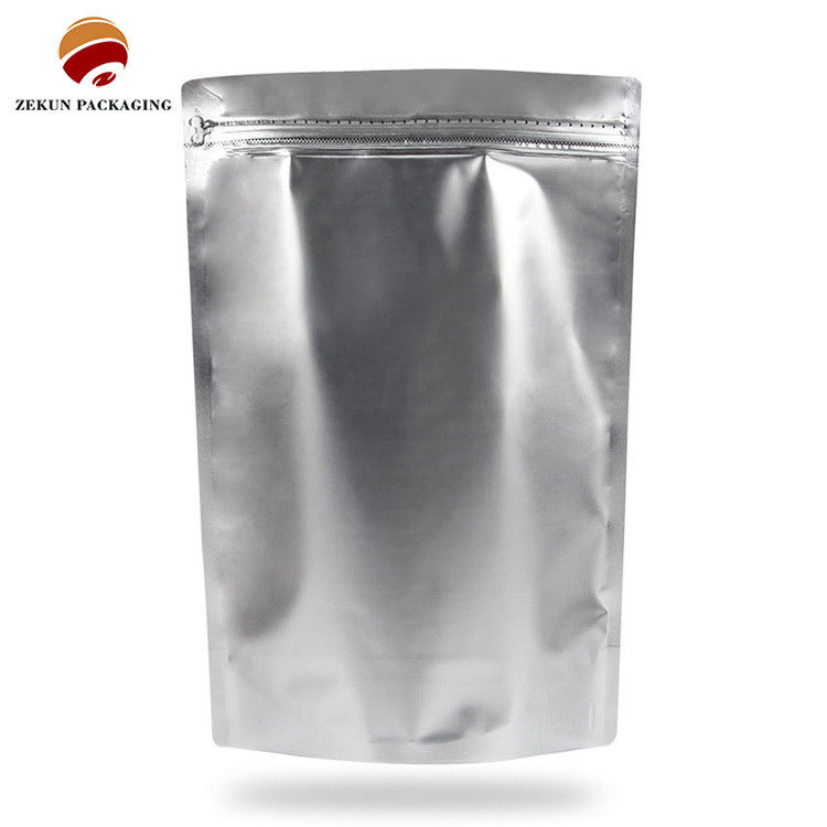 Custom Zipper Schließung Aluminiumfolie Ziplock Taschen Erweiterte Lagerung für Kaffeeprodukte