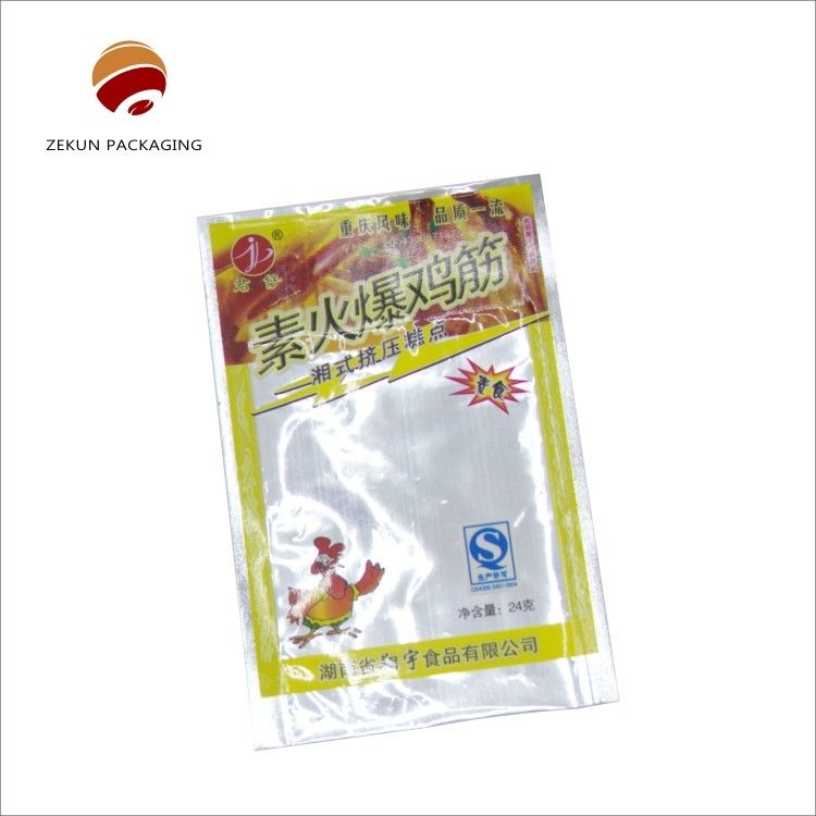 Hochbarriere-Hot Seal-Retort-Tasche PET/AL/PA/RCPP, individuell gedruckt, 130° Wärmebeständig