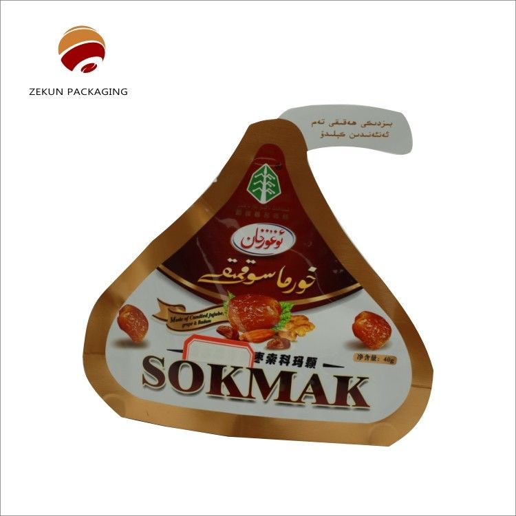 Speziell gedruckte Farbbarriere-Food-Grade-Kunststoff-Verpackungstüten