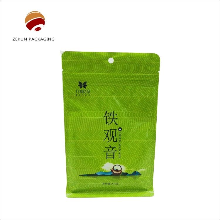 Custom Teepaket mit Reißverschluss CMYK/PANTON Design Feuchtigkeitsdicht 30-200g-5kgs