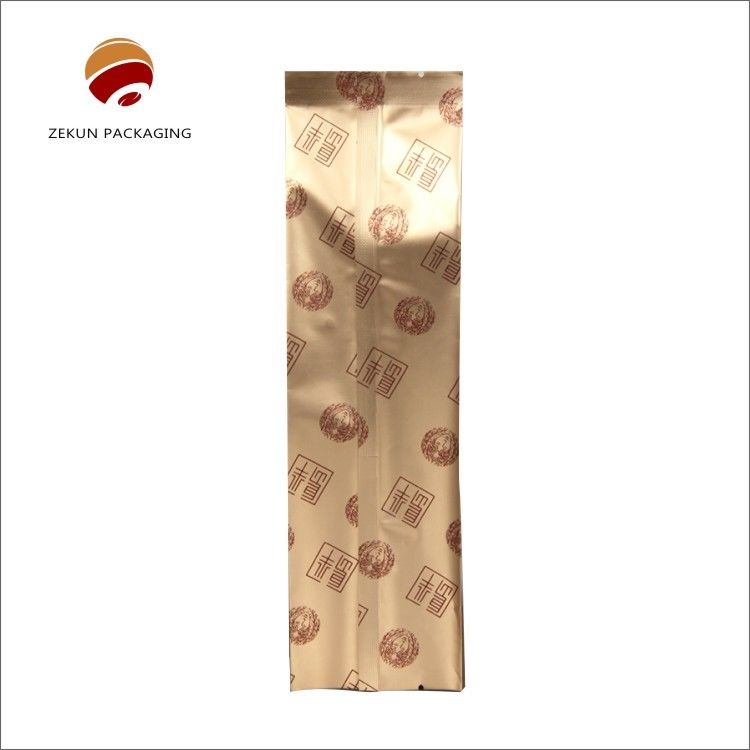 Customized Tee Packaging Bag CMYK Gravure gedruckt Feuchtigkeitsdicht und staubdicht Aluminiumfolie Tasche
