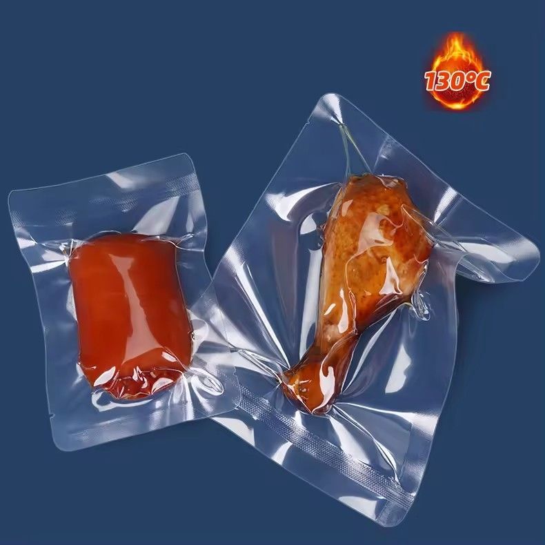 Tränenbeständigkeit Pa/Pe 3 Seiten durchsichtige Vakuumtasche für Lebensmittelverpackungen