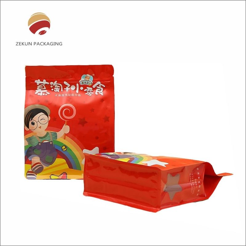 Farbenfrohe Snack-Verpackungstüten mit bis zu 10 Farben