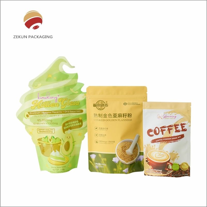 Farbenfrohe Snack-Verpackungstüten mit bis zu 10 Farben