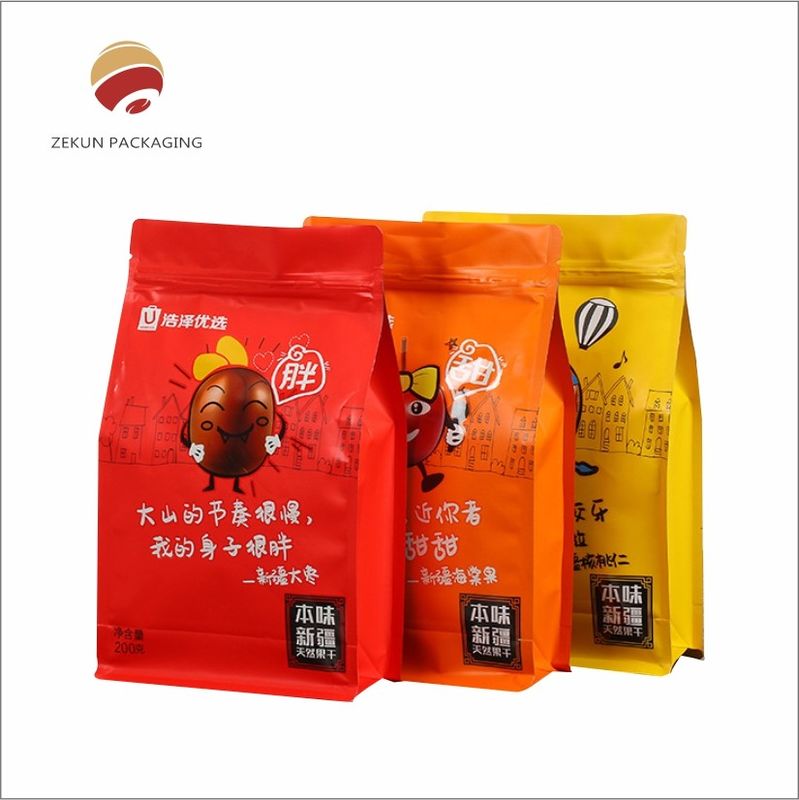 Kleingedruckte Ausdrucke für frische Snacks