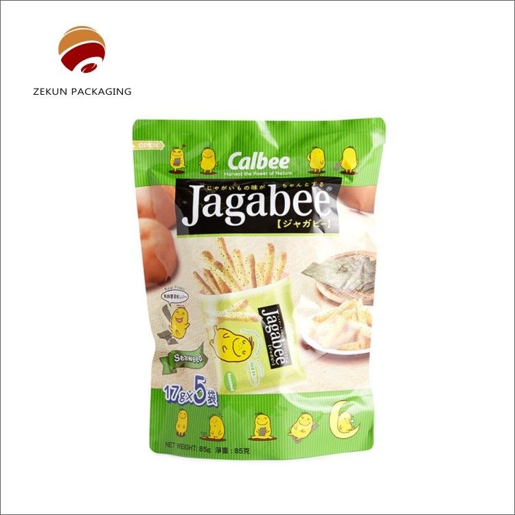 Maßgeschneiderte BOPP- / Kraftpapier- / PE-Food-Verpackungstüte mit maßgeschneiderter Größe und Dicke