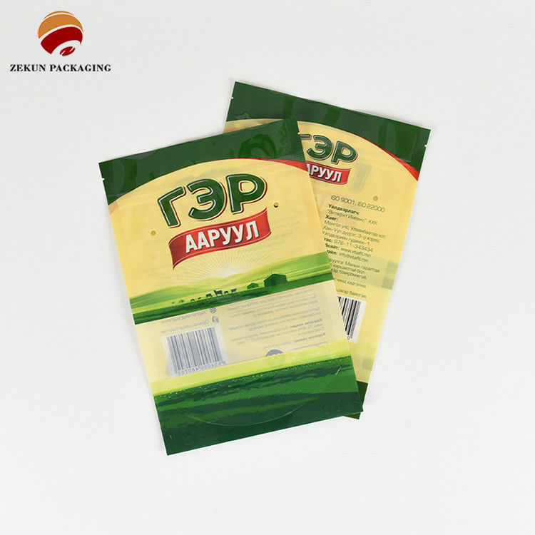 Custom CMYK/PANTON gedruckte Lebensmittelverpackungstüte mit feuchtigkeitsdichtem PET/PE Snackbeutel