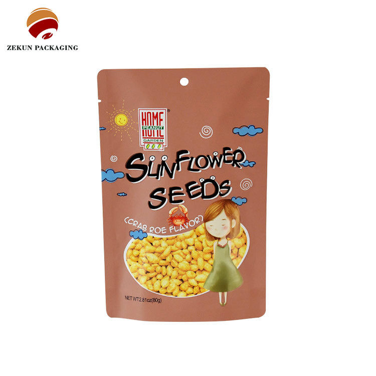 Feuchtigkeitsdichte Lebensmittelverpackung für Snacks PET/PE-Gravur bis zu 10 Farben gedruckt