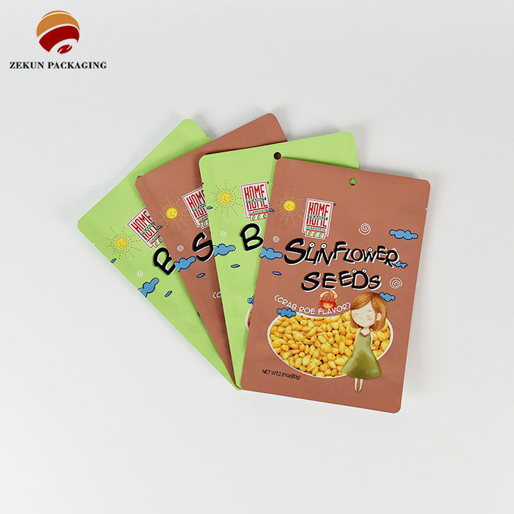 Feuchtigkeitsdichte Lebensmittelverpackung für Snacks PET/PE-Gravur bis zu 10 Farben gedruckt