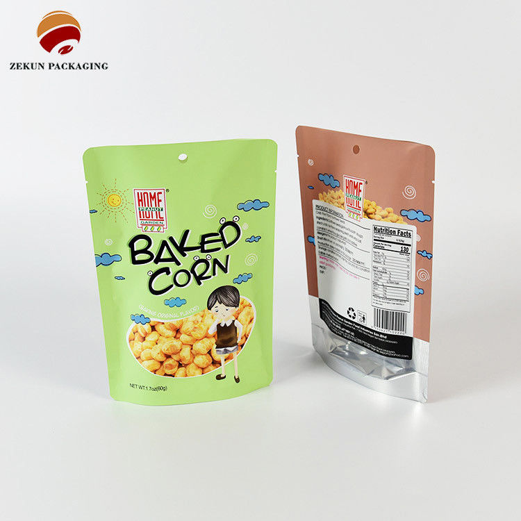 Feuchtigkeitsdichte Lebensmittelverpackung für Snacks PET/PE-Gravur bis zu 10 Farben gedruckt
