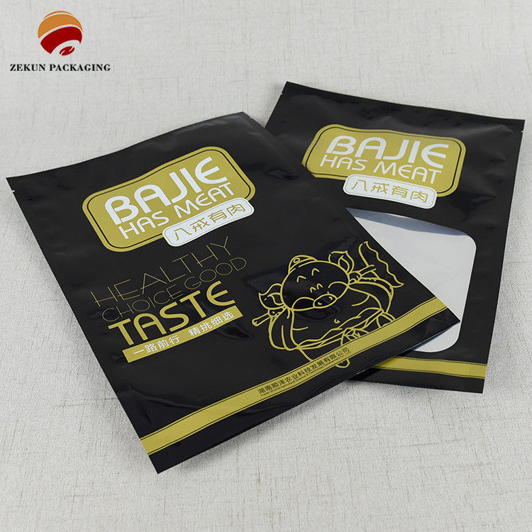 Lebensmittelverpackungsbeutel mit anpassbarer Dicke und Stand-up-Design