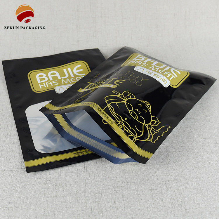 Lebensmittelverpackungsbeutel mit anpassbarer Dicke und Stand-up-Design